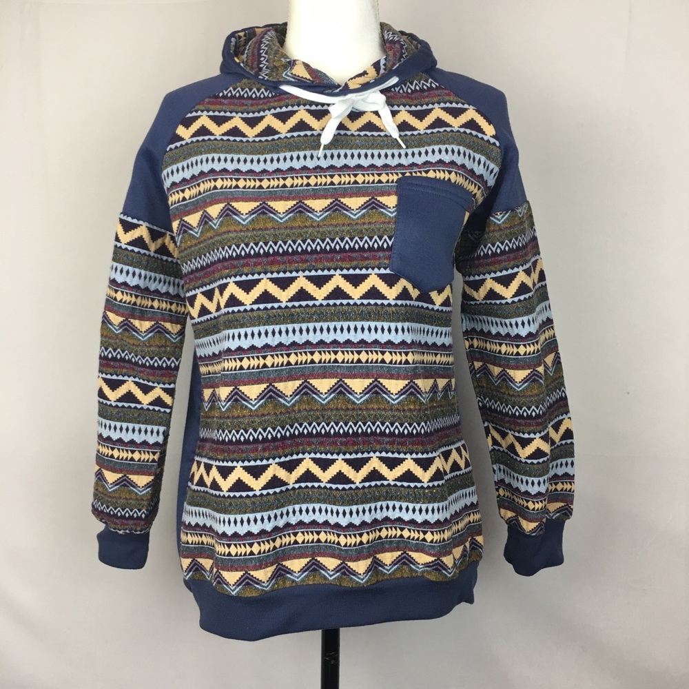 ZYFG Free tribal printed Sweater   Size XXL Jr’s